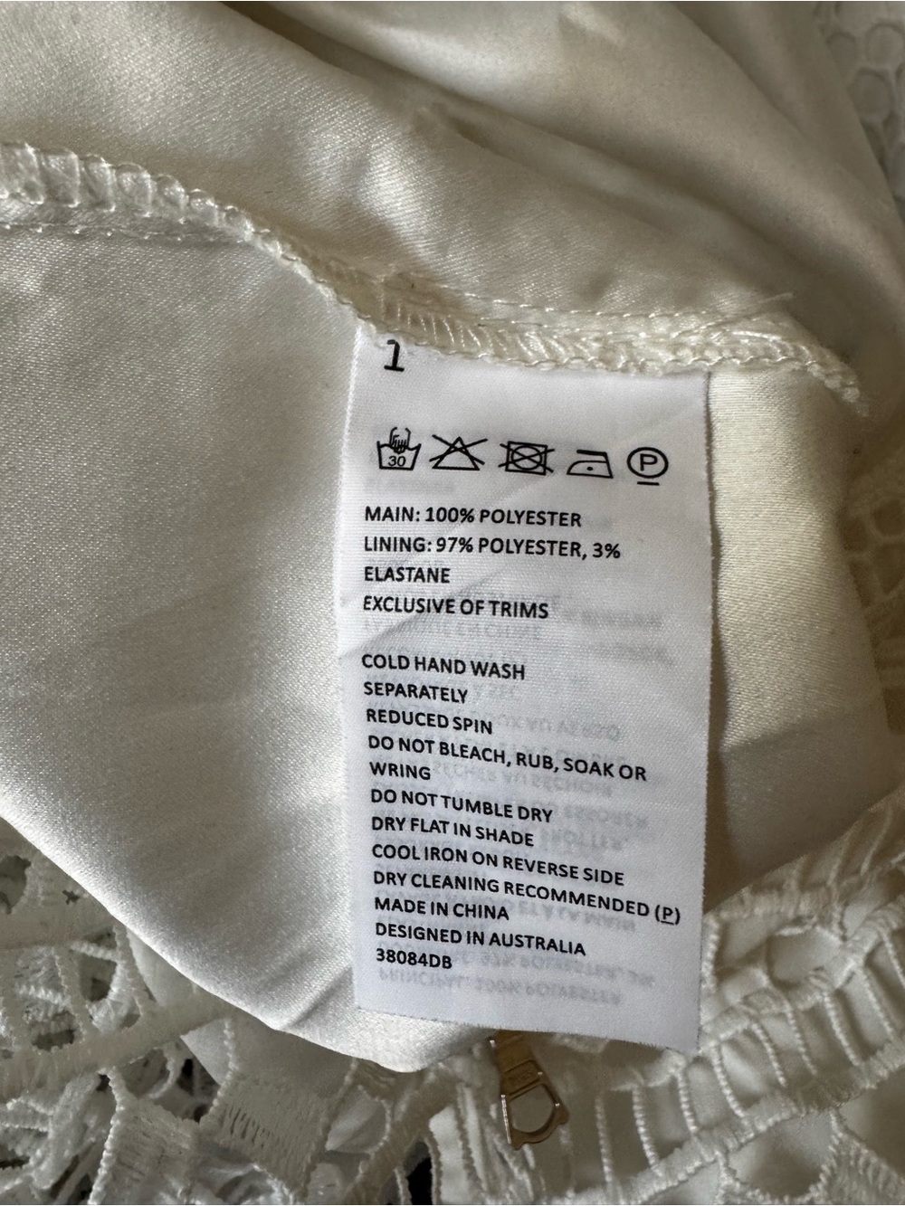 NWOT Bardot Versailles White Crochet Lace Midi Dress | Revolve LWD - Picture 12 of 13
